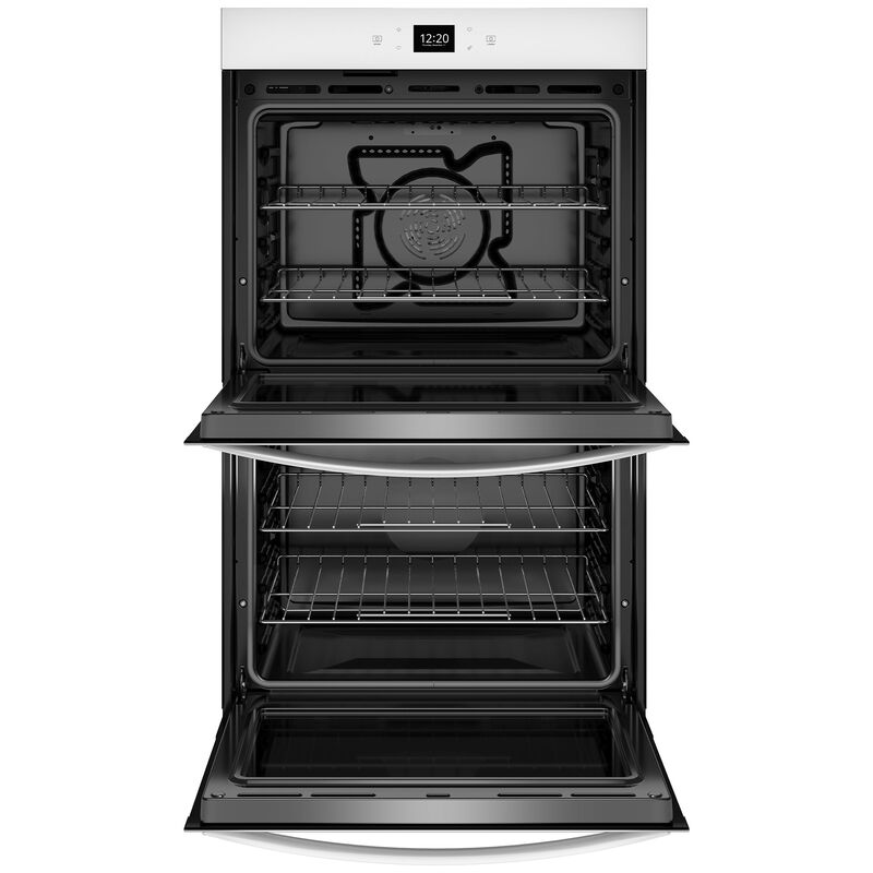 Whirlpool 27 in. 8.6 cu. ft. Electric Smart Double Wall Oven with Standard Convection & Self Clean - White, , hires