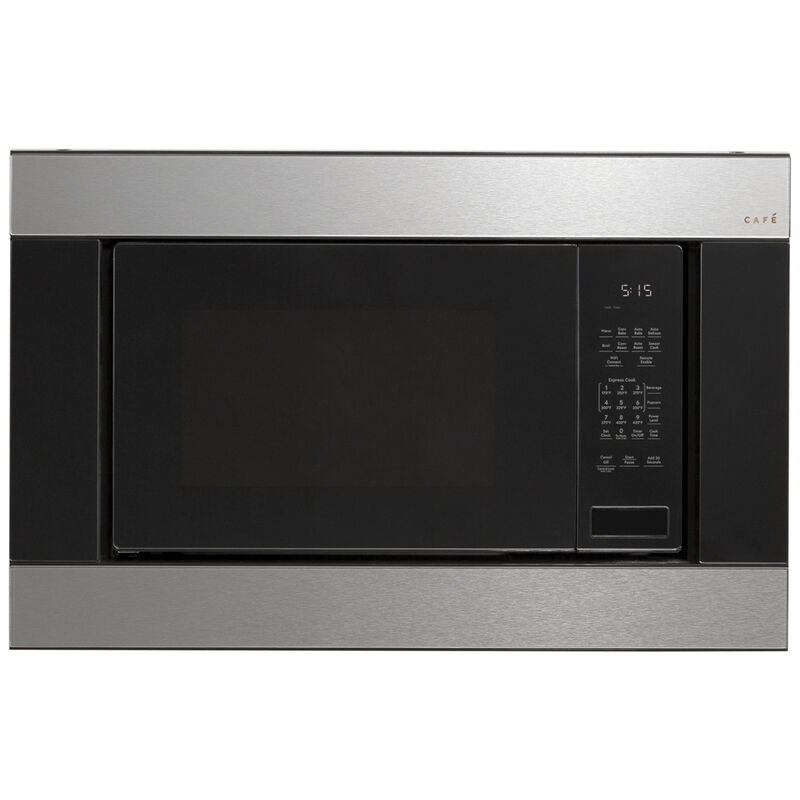 Cafe 30 in. Built-In Trim Kit for Microwaves - Platinum Glass, , hires