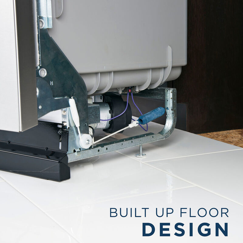 GE 24 in. Top Control Flush-Mount Dishwasher with 51 dBa Sound Level & Condensate Dry - Black, Black, hires