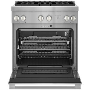 Thermador Pro Harmony Professional Series 30 in. 4.4 cu. ft. Convection Oven Freestanding Dual Fuel Range with 4 Sealed Burners - Stainless Steel, , hires
