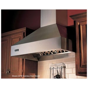 Viking 5 Series 36 in. Ducted Chimney Style Range Hood with 2 LED Lights - Stainless Steel, Stainless Steel, hires