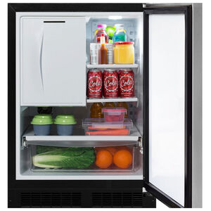 Marvel 24 in. Built-In 4.9 cu. ft. Undercounter Refrigerator - Stainless Steel, , hires