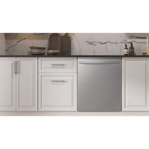 Samsung 24 in. Top Control Dishwasher with 51 dBa Sound Level, 3rd-Rack & AutoRelease - Stainless Steel, , hires