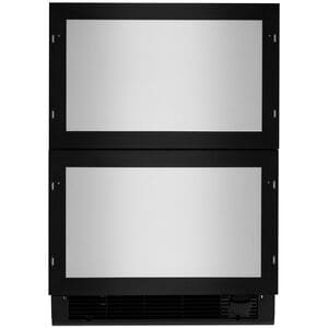 JennAir 24 in. 4.7 cu. ft. Double Refrigerator & Freezer Drawer - Custom Panel Ready, , hires