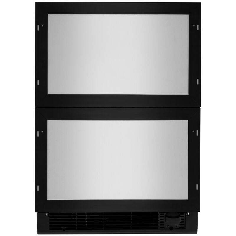 JennAir 24 in. 4.7 cu. ft. Double Refrigerator & Freezer Drawer - Custom Panel Ready, , hires