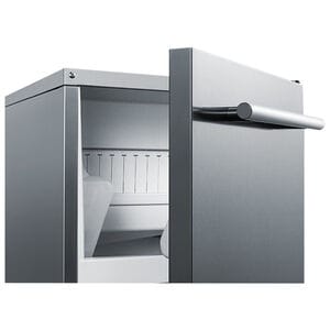 Summit 15 in. Built-In Undercounter Outdoor Commercial-Use Ice Maker with 26 lb. Ice Storage & Auto-Defrost - Stainless Steel, , hires