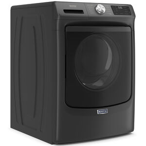 Maytag 27 in. 4.5 cu. ft. Front Loading Washer with 10 Wash Programs, 9 Wash Options, Sanitize Cycle & Steam Wash Cycle - Volcano Black, Volcano Black, hires