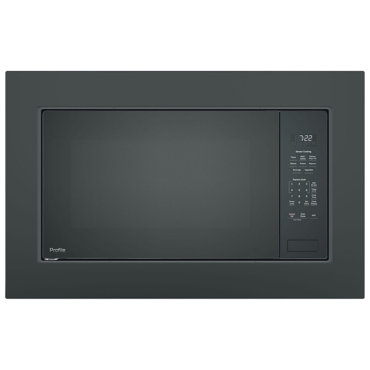 GE Profile 25 in. 2.2 cu. ft. 1100W Smart Built-In Microwave with