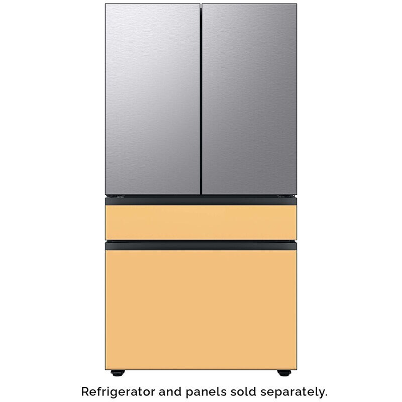 Samsung BESPOKE 4-Door French Door Top Panel for Refrigerators - Stainless Steel, , hires