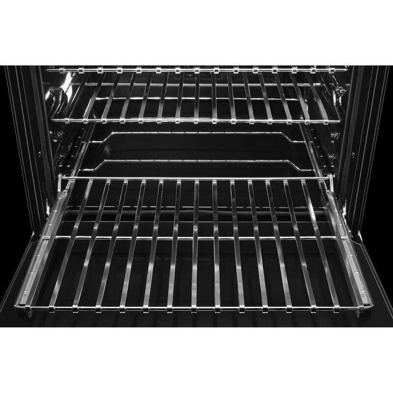 JennAir Rise 27 in. 8.6 cu. ft. Front Control Electric Double Wall Oven with Standard Convection - Stainless Steel, , hires