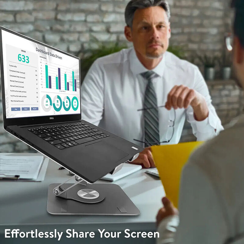 Uncagedergo Swivel Laptop Stand 2.0 - Space Gray, , hires