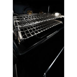 JennAir Rise Series 48 in. 6.3 cu. ft. Smart True European Convection Double Oven Gas Range with 6 Sealed Burners & Griddle - Stainless Steel, , hires