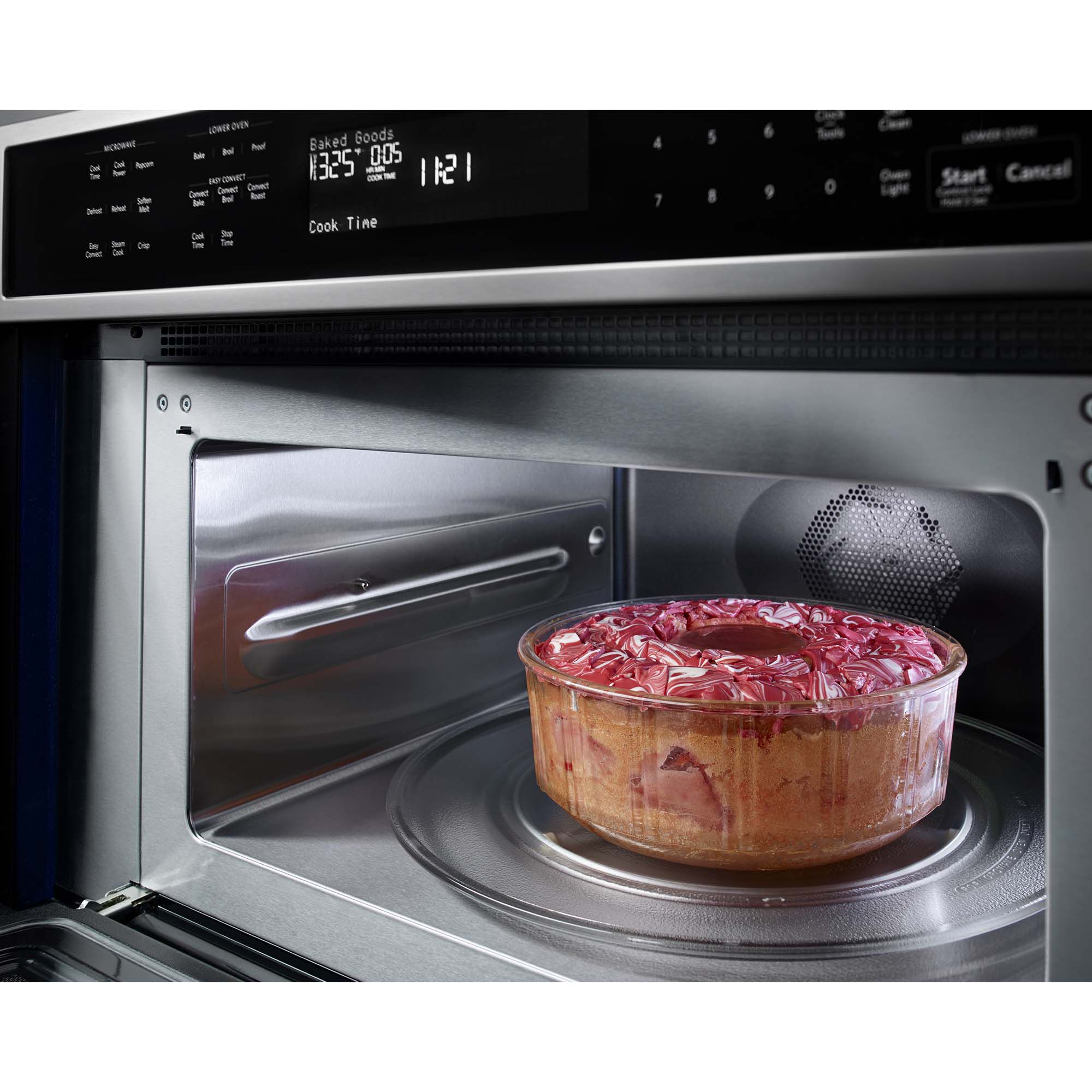 kitchenaid double oven built in self clean