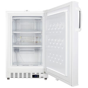 Summit 20" 2.5 Cu. Ft. Built-In Upright Freezer with Digital Control - White, , hires