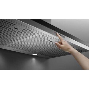 Fisher & Paykel Series 7 30 in. Convertible Chimney Style Range Hood with 600 CFM, 4 Fan Speeds & 2 LED Lights - Stainless Steel, , hires