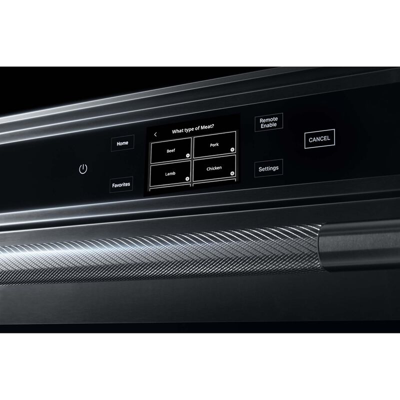 JennAir Rise 24 in. 2.6 cu. ft. Smart Electric Single Wall Oven with True European Convection - Stainless Steel, , hires