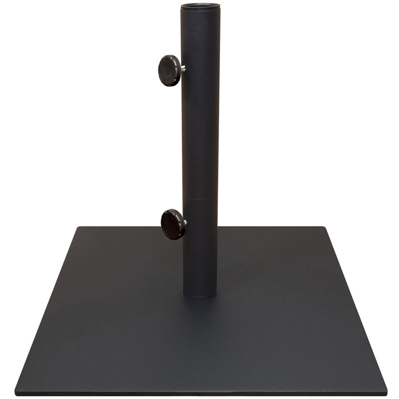SimplyShade Madura 35lb Steel Umbrella Base - Black, , hires