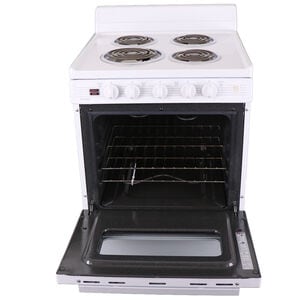 Premier 24 in. 2.9 cu. ft. Electric Range with Coil Burners - White, , hires