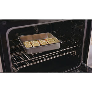 Frigidaire 15 in. ReadyCook Marinade & Oven Pan for Refrigerators - Stainless Steel, , hires