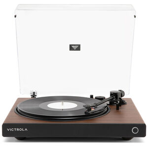 Victrola Wave Bluetooth Turntable with Auracast - Walnut, , hires