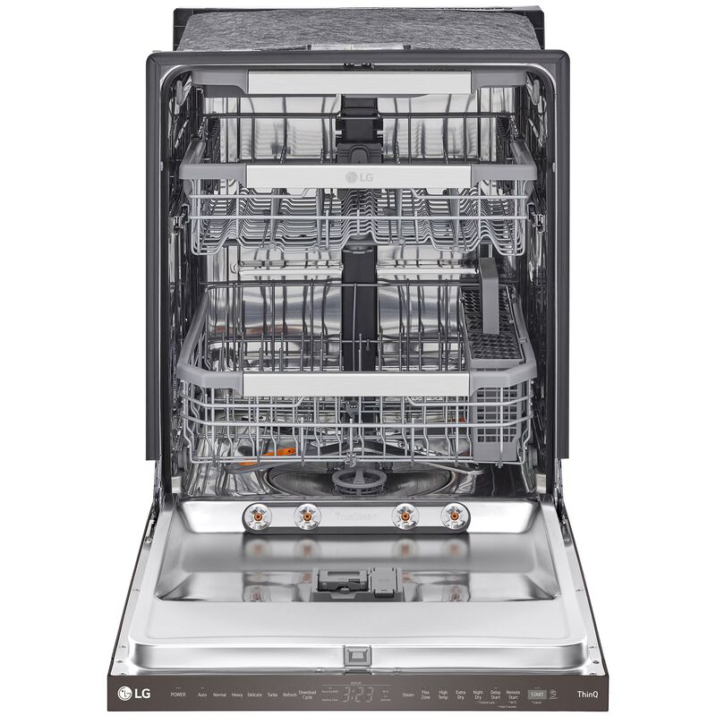LG 24 in. Smart BuiltIn Dishwasher with Top Control, 44 dBA Sound