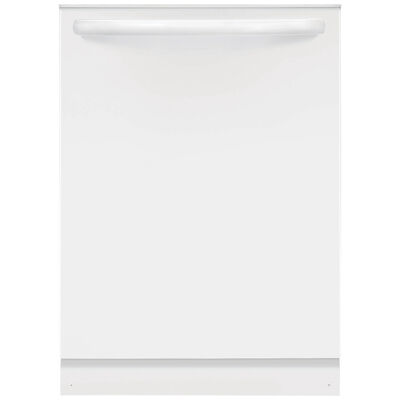 Frigidaire 24 in. Top Control Dishwasher with 52 dBa Sound Level & MaxDry - White | FDPH4316AW