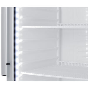 Summit 24 in. 12.4 cu. ft. Beverage Center with Removable Shelves & Digital Control - Stainless Steel, , hires