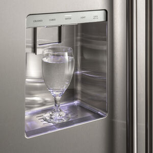Monogram 48 in. 30.7 cu. ft. Built-In Smart Side by Side Refrigerator with Ice & Water Dispenser - Stainless Steel, , hires