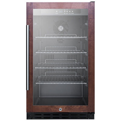 Summit 18 in. Wine Cooler with Dual Zones & 28 Bottle Capacity - Custom Panel Ready | WC182ZPNRAD