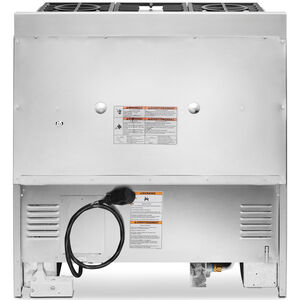 KitchenAid 36 in. 5.1 cu. ft. Smart True European Convection Gas Range with 6 Sealed Burners - Matte Milkshake, Matte Milkshake, hires