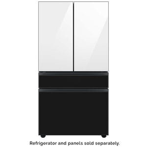 Samsung BESPOKE 4-Door French Door Top Panel for Refrigerators - White Glass, , hires