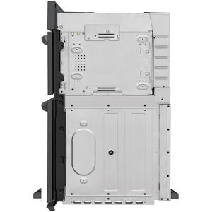 Frigidaire Gallery 27 in. 5.5 cu. ft. Steam Electric Microwave/Wall Oven Combo with True European Convection - Black Stainless, Black Stainless, hires