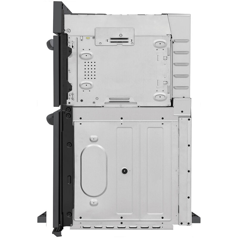 Frigidaire Gallery 27 in. 5.5 cu. ft. Steam Electric Microwave/Wall Oven Combo with True European Convection - Black Stainless, Black Stainless, hires