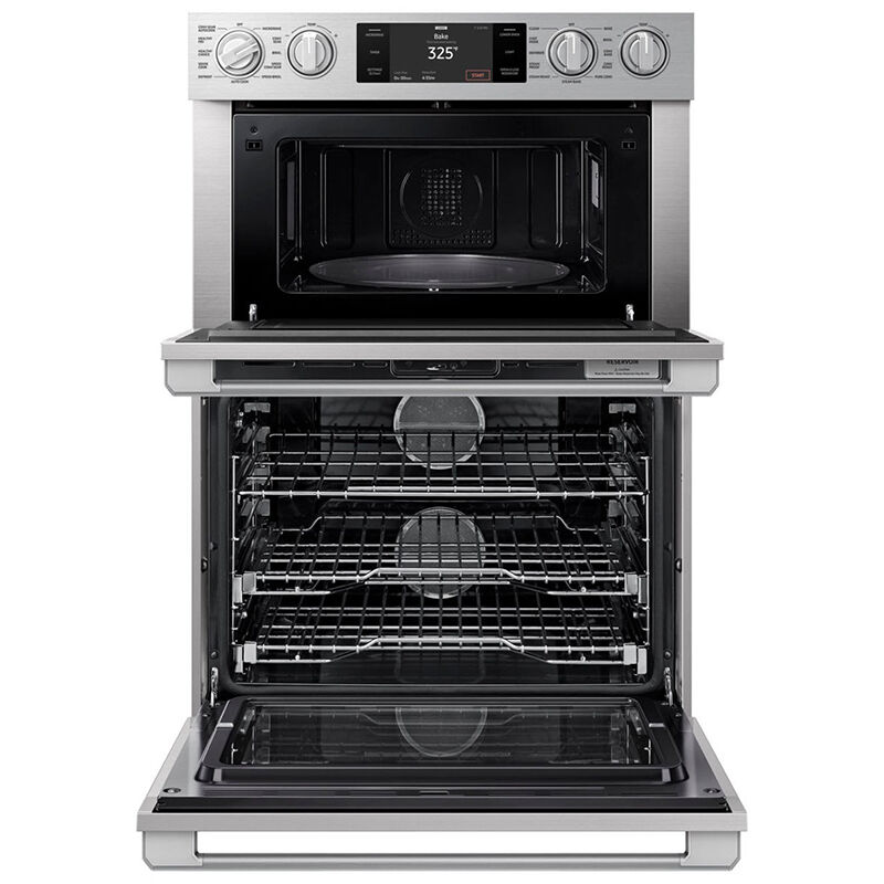 Dacor Transitional 30 in. 6.7 cu. ft. Smart Speed/ Steam Electric Microwave/Wall Oven Combo with Dual Convection - Silver Stainless, , hires