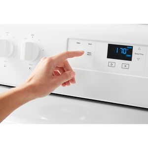 Whirlpool 30 in. 4.8 cu. ft. Electric Range with Coil Burners - White, , hires