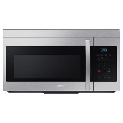 Samsung 30" 1.6 Cu. Ft. Over-the-Range Microwave with 10 Power Levels & 300 CFM - Stainless Steel | ME16A4021AS