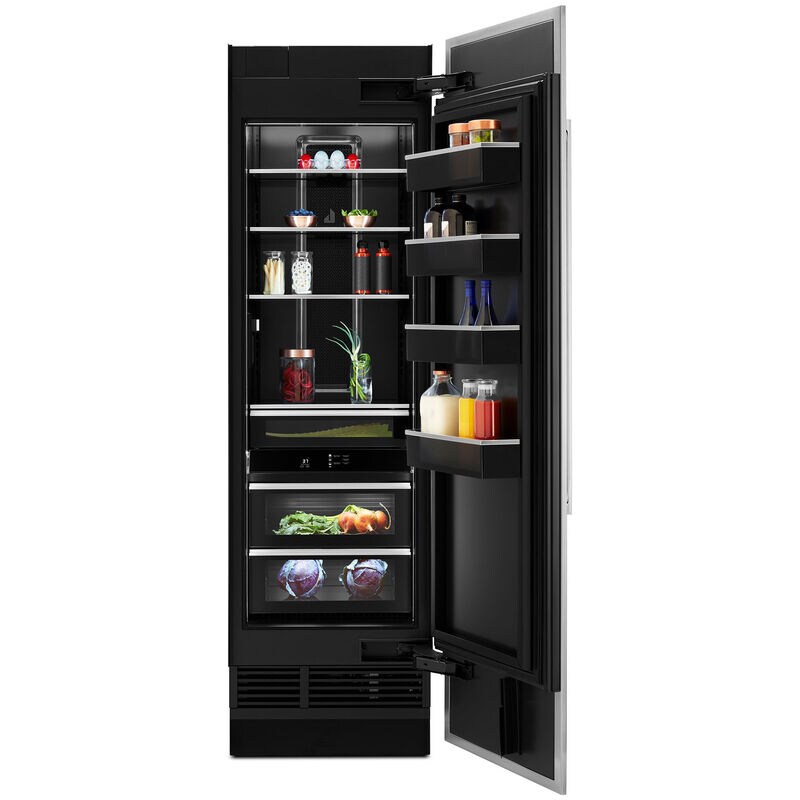 JennAir 24 in. 13 cu.ft. Built-In Smart Counter Depth Freeezerless Refrigerator with Internal Water Dispenser - Custom Panel Ready, , hires