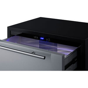 Summit 30 in. 5.4 cu. ft. Outdoor Refrigerator Drawer - Stainless Steel, , hires