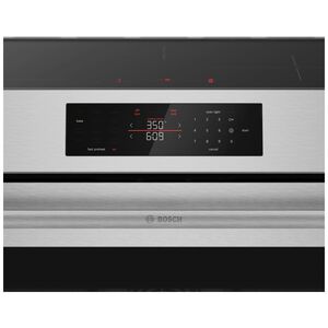 Bosch 500 Series 30 in. 5.8 cu. ft. Air-Fry Standard Convection Slide-In Electric Range with 4 Induction Burners - Stainless Steel, , hires