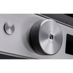 Asko Logic Series 23 in. 2.8 cu. ft. Stackable Front Load Washer with Sanitize & Steam Wash Cycle - Titanium, Titanium, hires