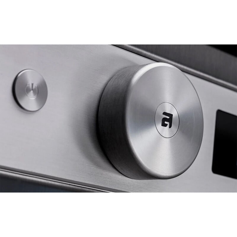 Asko Logic Series 23 in. 2.8 cu. ft. Stackable Front Load Washer with Sanitize & Steam Wash Cycle - Titanium, Titanium, hires