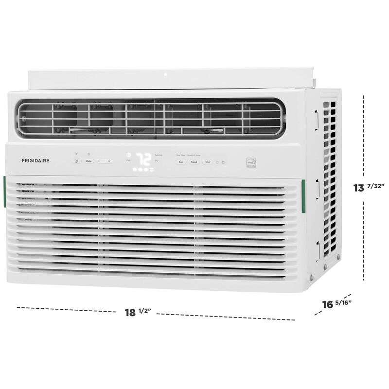 Frigidaire 8,000 BTU Energy Star Window Air Conditioner with 3 Fan Speed, Sleep Mode & Remote Control - White, , hires