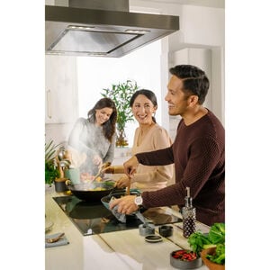 Thermador Masterpiece Series 36 in. Smart Convertible Chimney Style Range Hood with 600 CFM, 4 Fan Speeds & 4 LED Lights - Stainless Steel, , hires