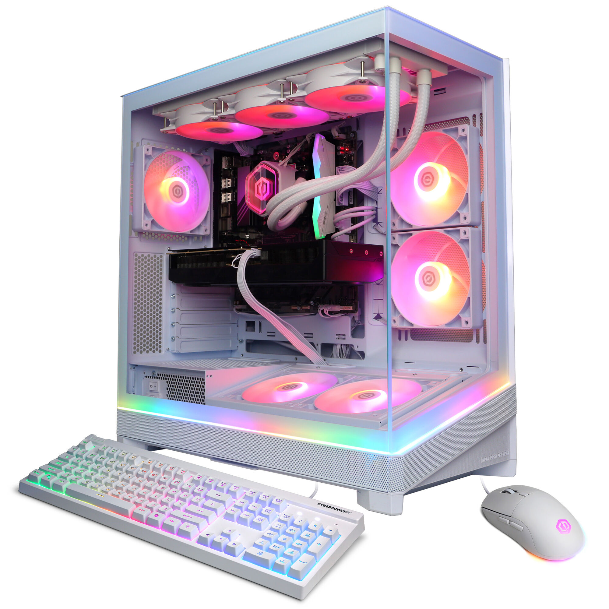 CyberPowerPC Gamer Supreme Desktop with AMD Ryzen 7 9850X3D, 4.7