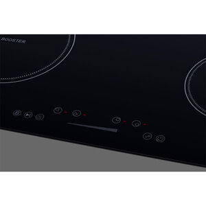 Summit 30 in. Induction Cooktop with 4 Smoothtop Burners - Black, , hires