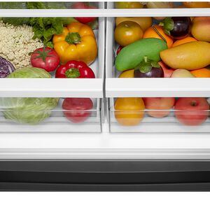 Midea 30 in. 18.4 cu. ft. French Door Refrigerator - Stainless Steel, , hires