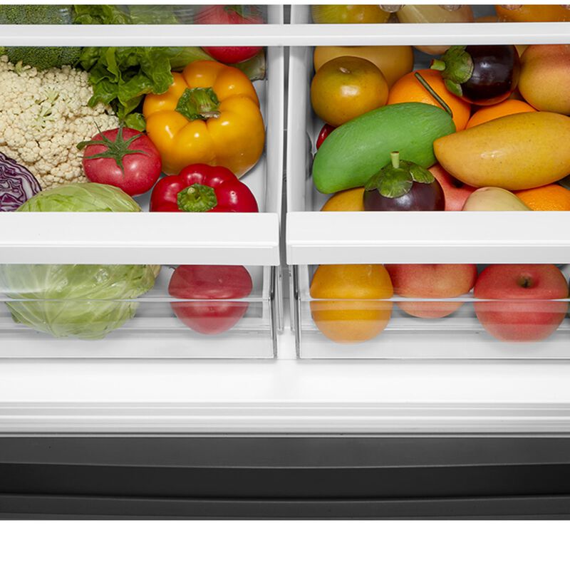 Midea 30 in. 18.4 cu. ft. French Door Refrigerator - Stainless Steel, , hires