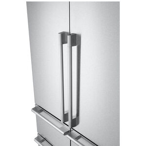 Signature Kitchen Suite Short Handle for Refrigerators - Stainless Steel, , hires