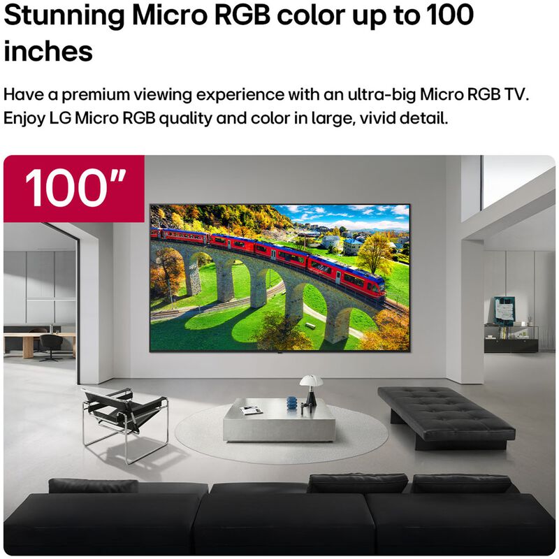 LG - 86" Class MRGB95B Micro RGB 4K UHD Smart webOS TV, , hires