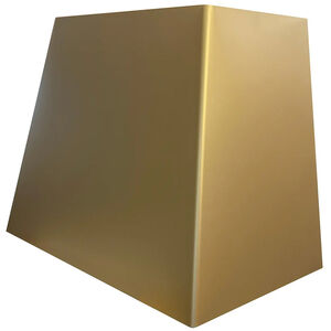 XO 36 in. Convertible Canopy Pro Style Range Hood with 3 Fan Speeds & 2 LED Lights - Satin Gold, , hires